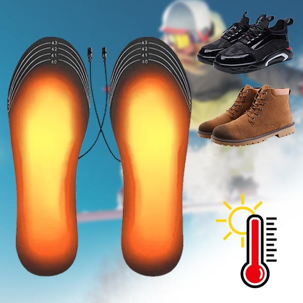 USB šildomi vidpadžiai batams HOTFEET