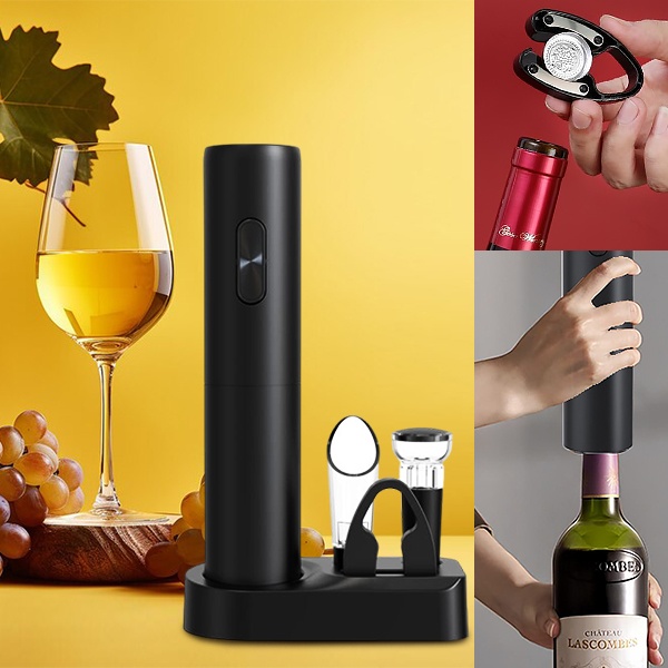 Elektrinio Vyno Atidarytuvo Rinkinys 5 in 1 | VINOCORK