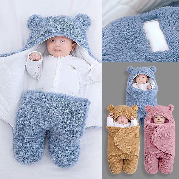 Šiltas ir minkštas apklotas kūdikio miegui | FLUFFIKINS