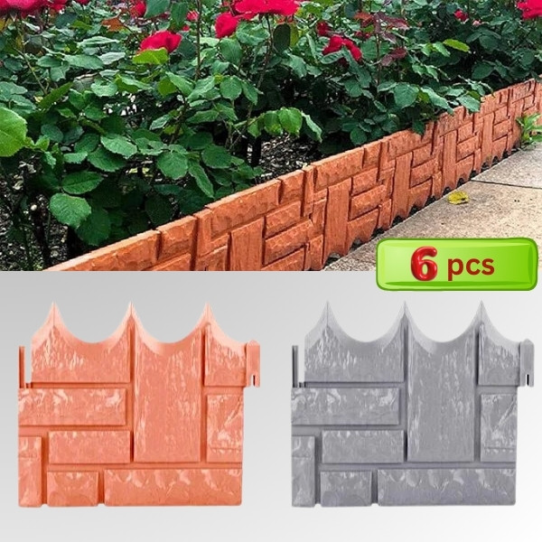 Plytų imitacijos sodo tvora | TERRABARIC