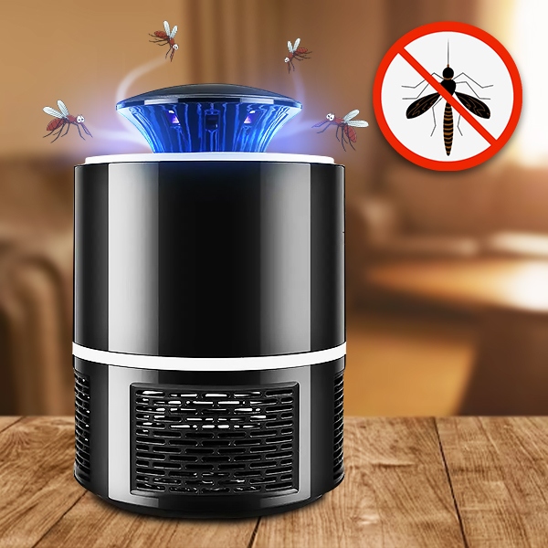 LED Uodų Gaudyklė - 50-100 m², UV + Ventiliatorius, Be Chemikalų | ANTIMOSQUITO