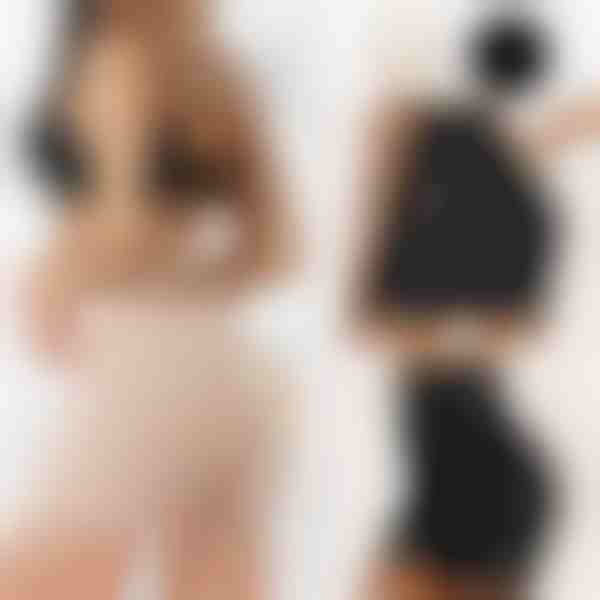 Aukšto liemens formuojančios kelnaitės - 2 vnt. rinkinys (Juoda + Smėlio) | LACYFIT