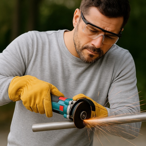 Mini akumuliatorinis kampinis šlifuoklis | GRINDARO