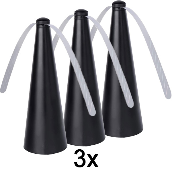 3x Museles atbaidantis ventiliatorius – be chemikalų, be purškalų, laiko muses toliau nuo maisto ir stalų | FLYBEGONE