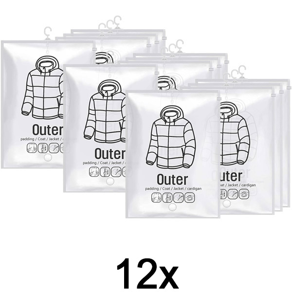 3x Pakabinami vakuuminiai laikymo maišai – (4 vnt.) | VACUHANG